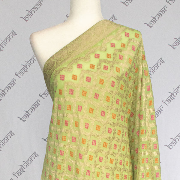 Banarsi - Pastel Green