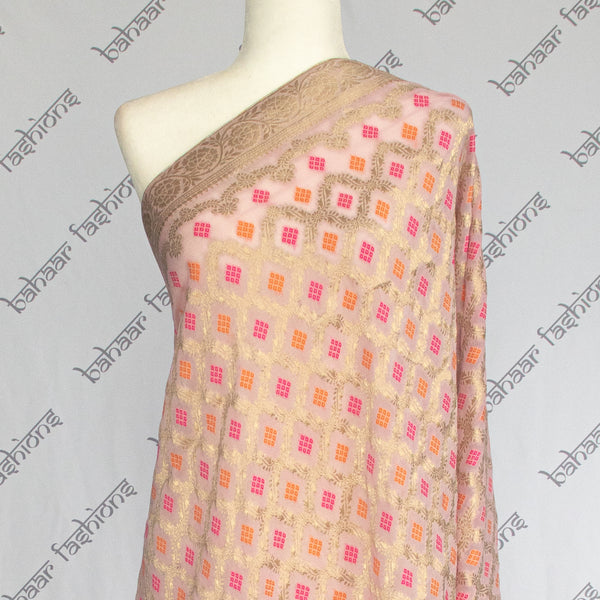 Banarsi - Pastel Pink