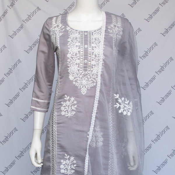 Saanjh - Light Grey