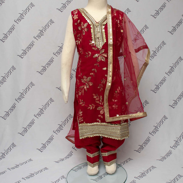 Salwar Suit - Red