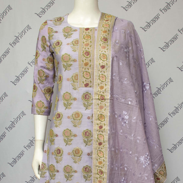 Floral Banarsi - Lavender