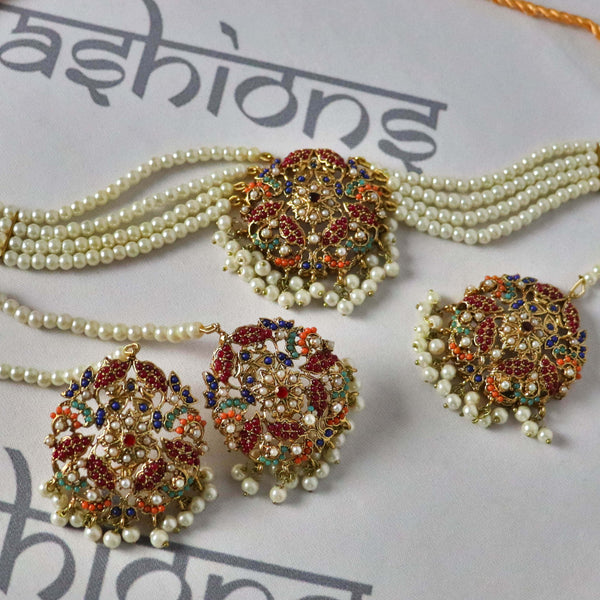 Navratan Choker Set