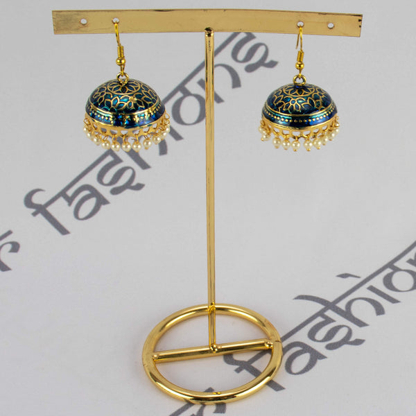 Aashi Earrings - Teal