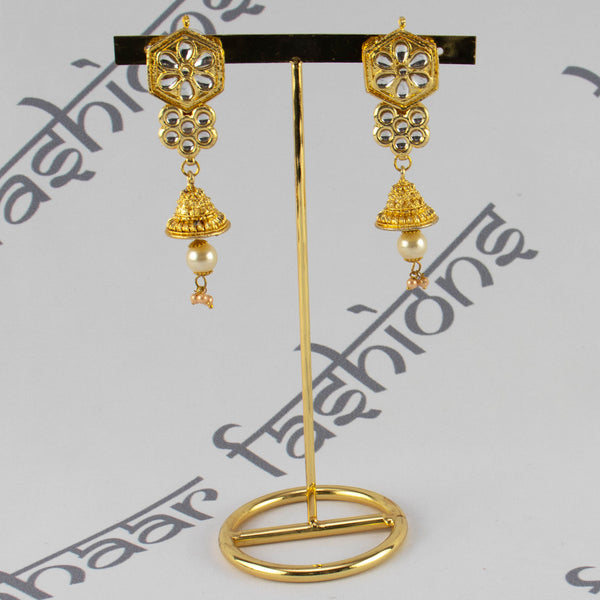 Mumtaz Earrings - Gold