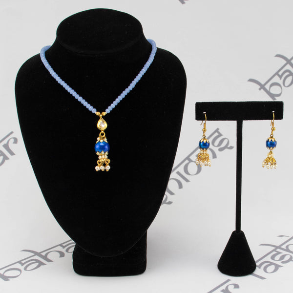 Madhur Necklace - Blue