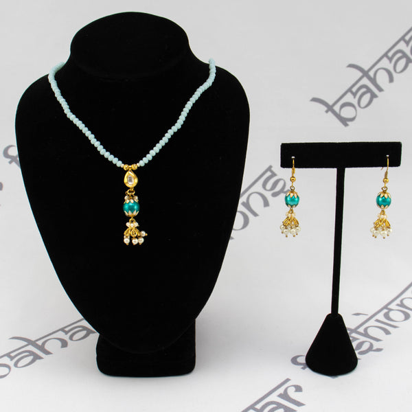 Madhur Necklace - Turquoise
