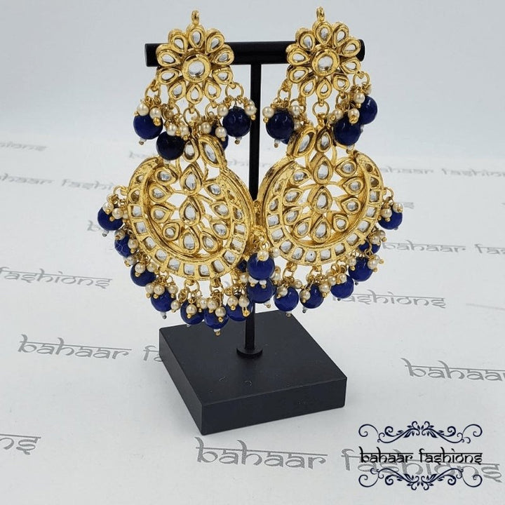 Bahaar Fashions Blooming Kundan Chandbali
