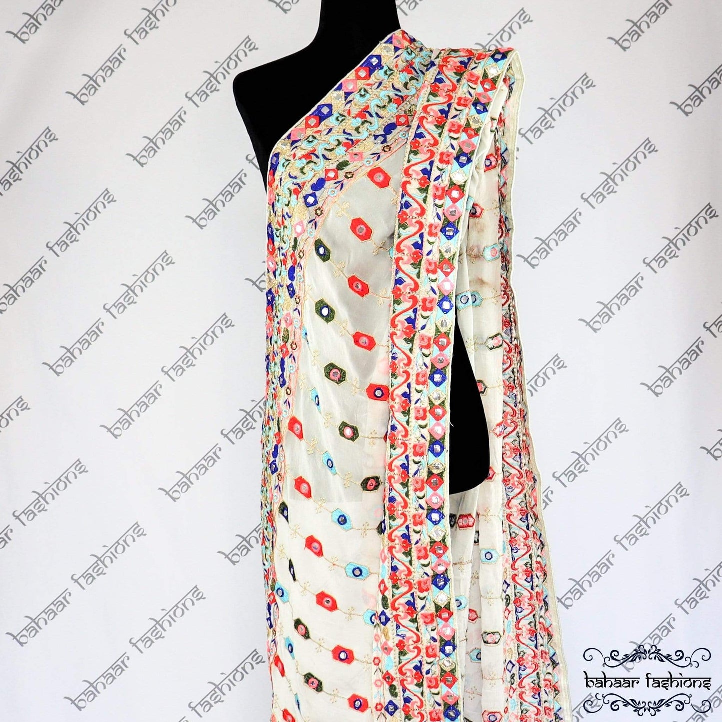 Bahaar Fashions Rainbow Dhuppata