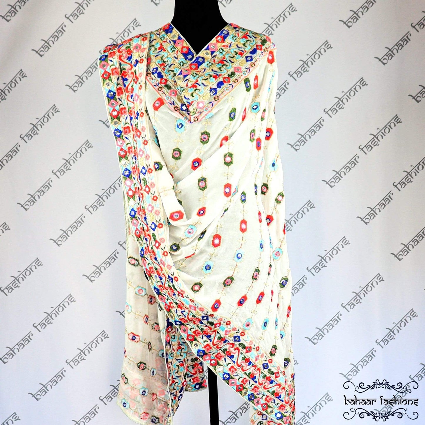 Bahaar Fashions Rainbow Dhuppata