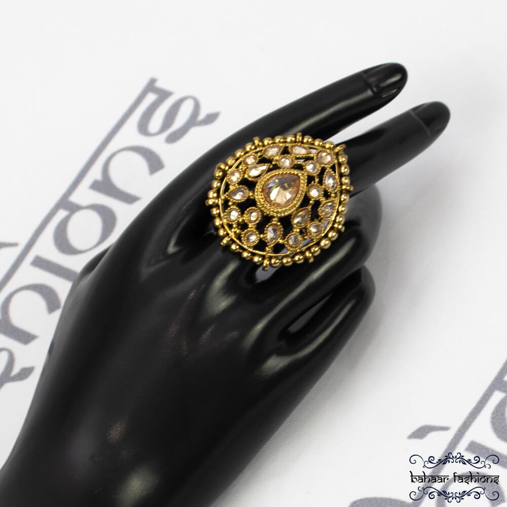 polki ring indian ring