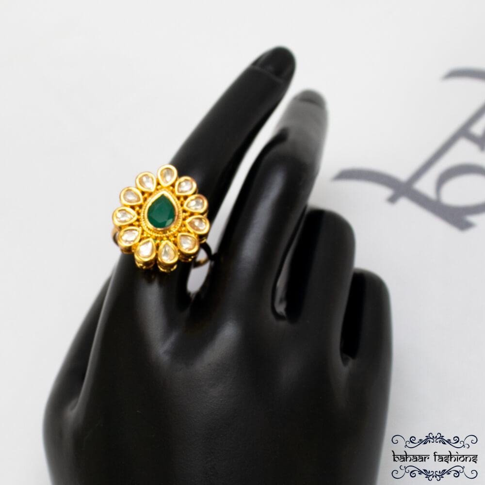 Amiraa Ring - Green